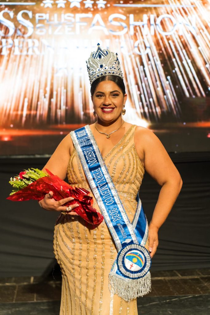 Santa-cruzense é eleita a Miss Plus Size Fashion Pernambuco 2023